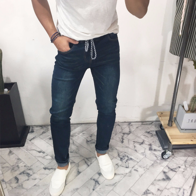 Korea Jeans Pants Part Fabrication Whole Span Bend