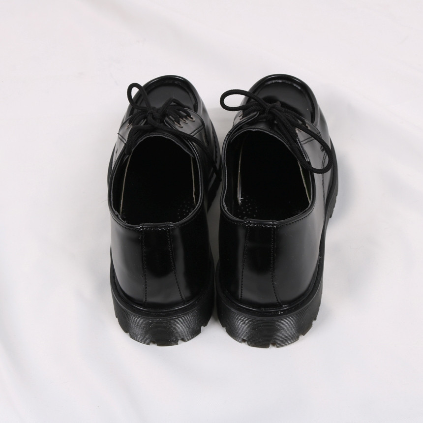 Men Classic Pin-up Black Derby Shoes Shoes Shoes L