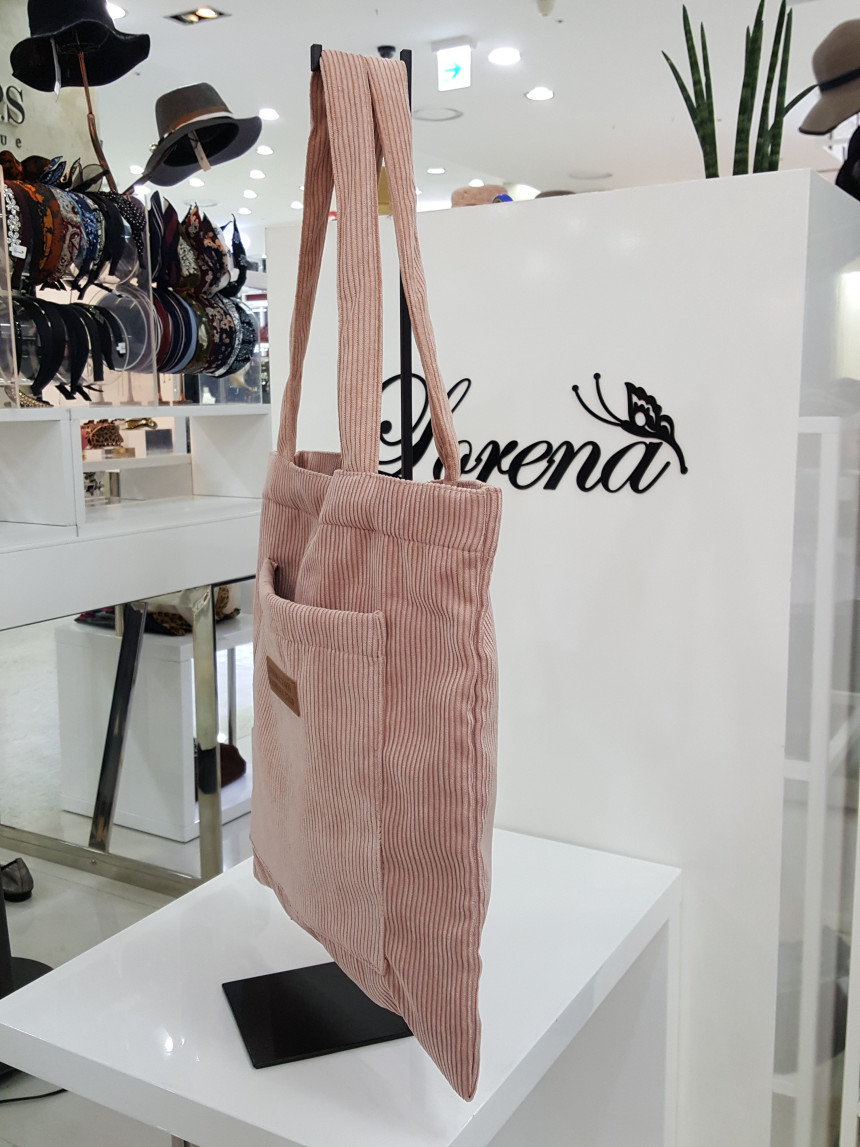 Lorena corduroy eco bag DJFHGJK88-07