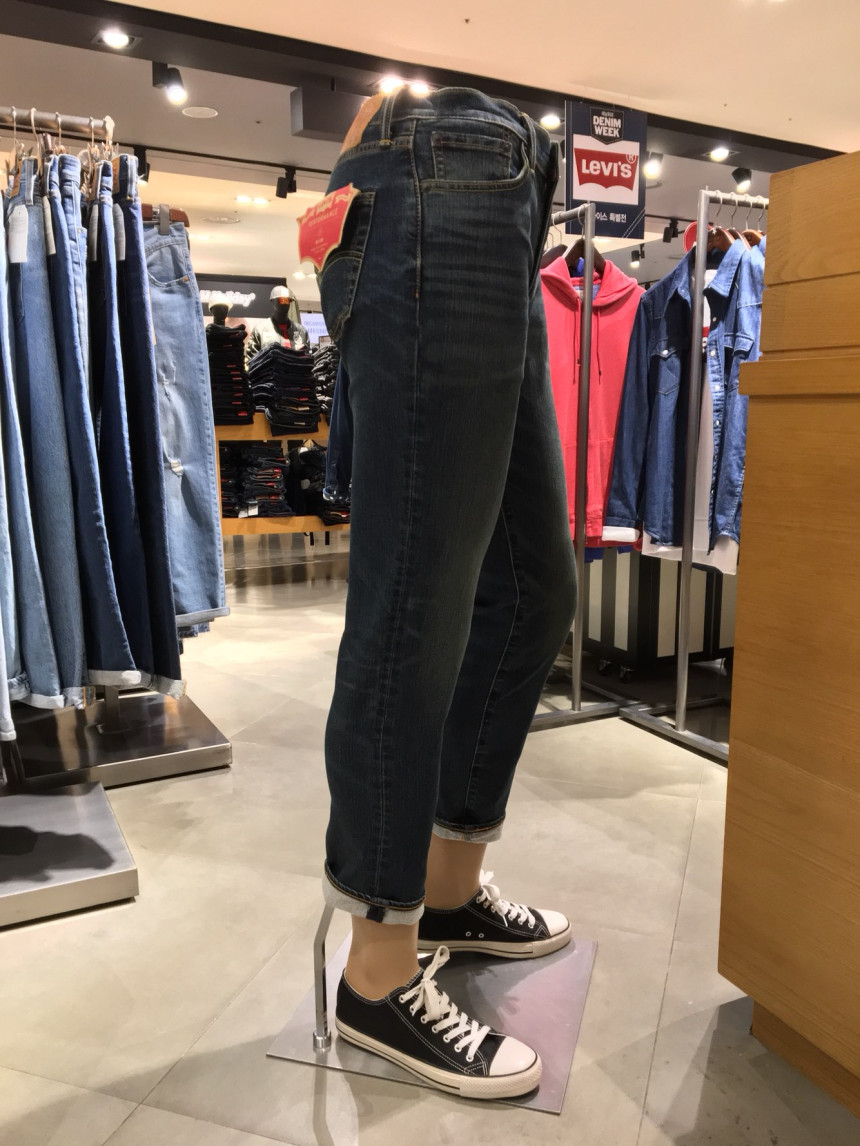 Korea Jeans Pants Levi's Men 511 Slim Fit_ Warm