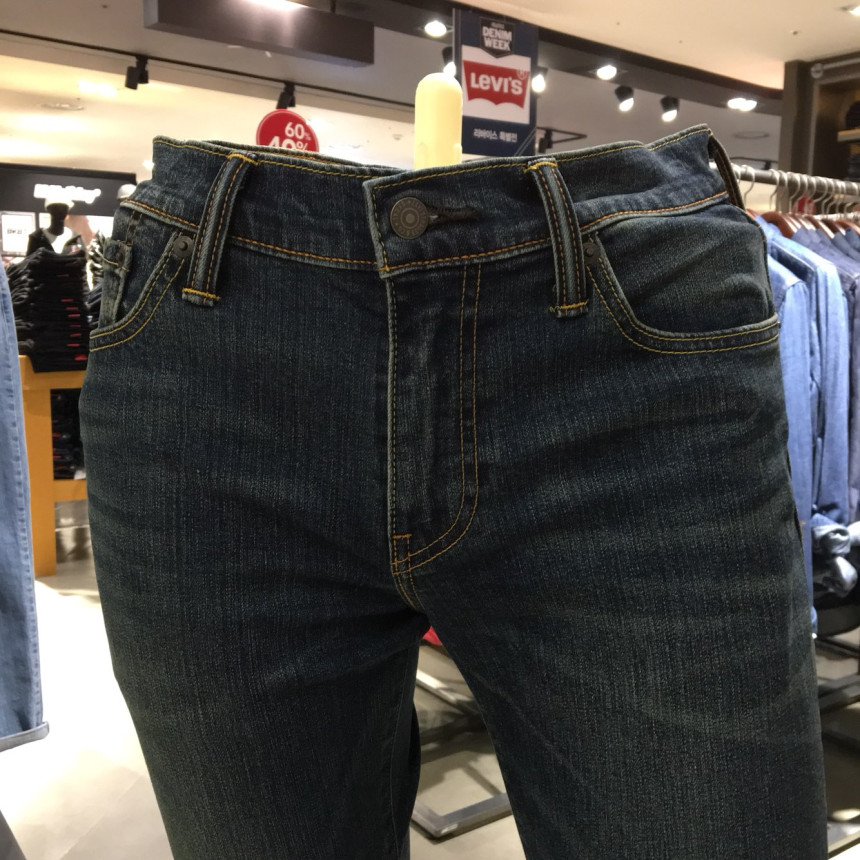 Korea Jeans Pants Levi's Men 511 Slim Fit_ Warm