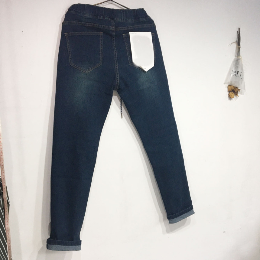 Korea Jeans Pants Part Fabrication Whole Span Bend