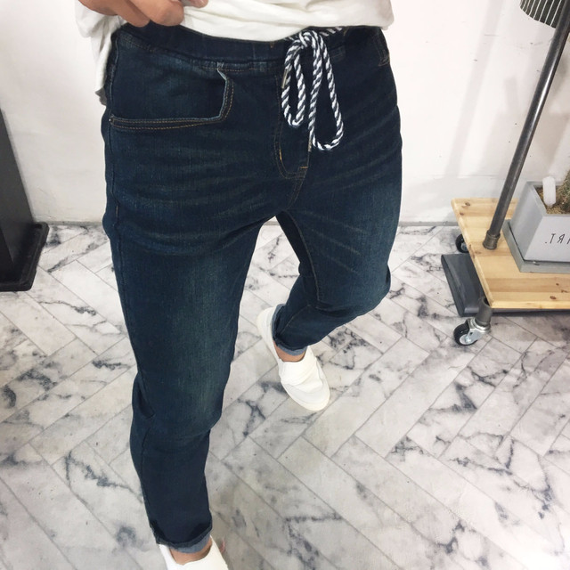 Korea Jeans Pants Part Fabrication Whole Span Bend