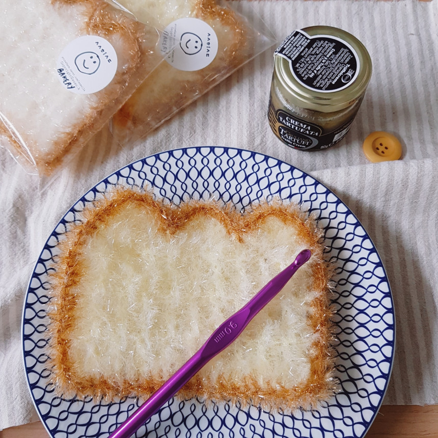 Scrubber Dish Washing Corny La-friendly loaf flour