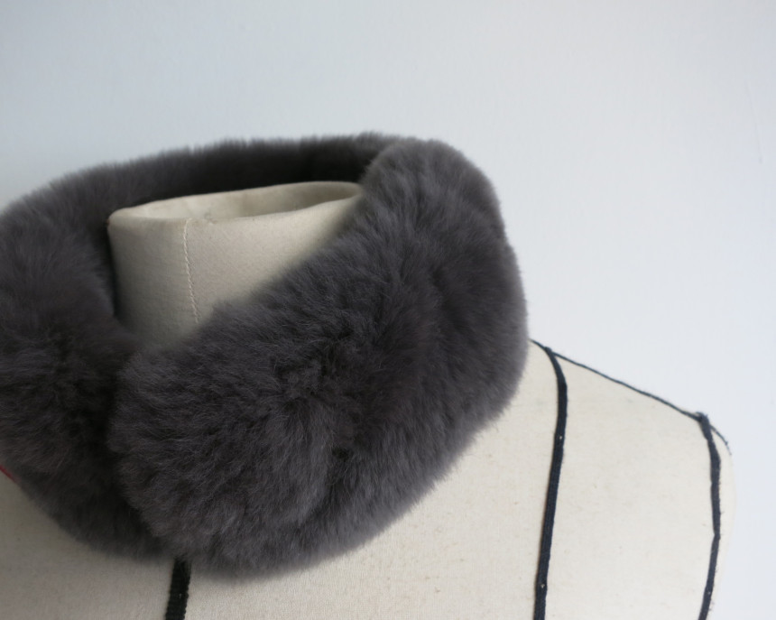 Petit Rex Fur Muffler _3color Underwear Items Ever