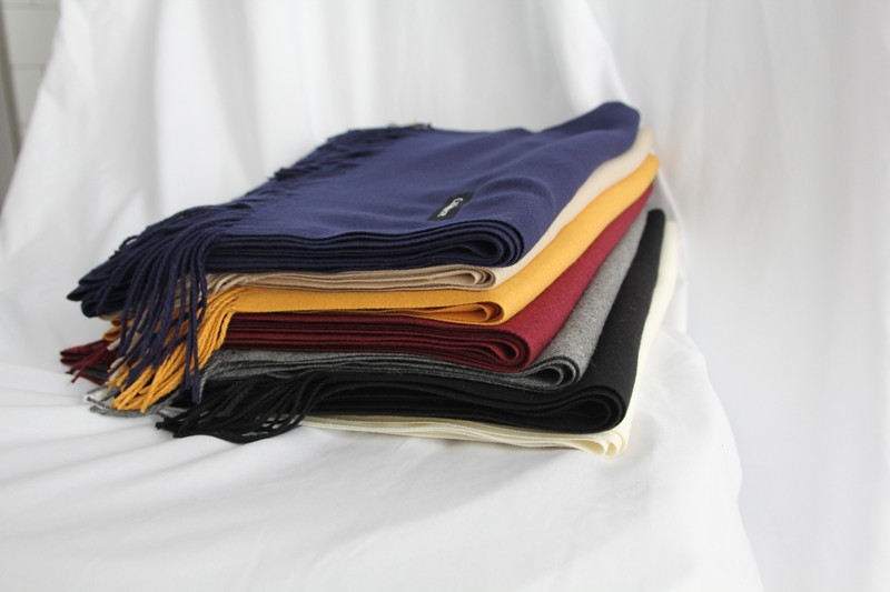 Cashmere wool basic muffler Couple Surgery Basic G