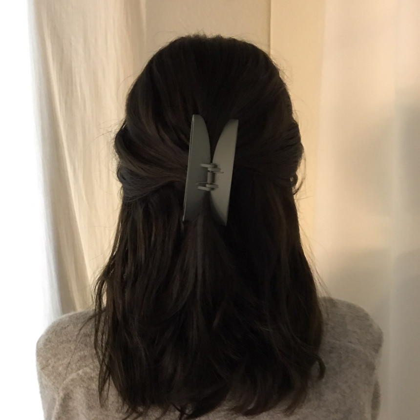 Hair Accessories Pita matt simple pin 5color neat