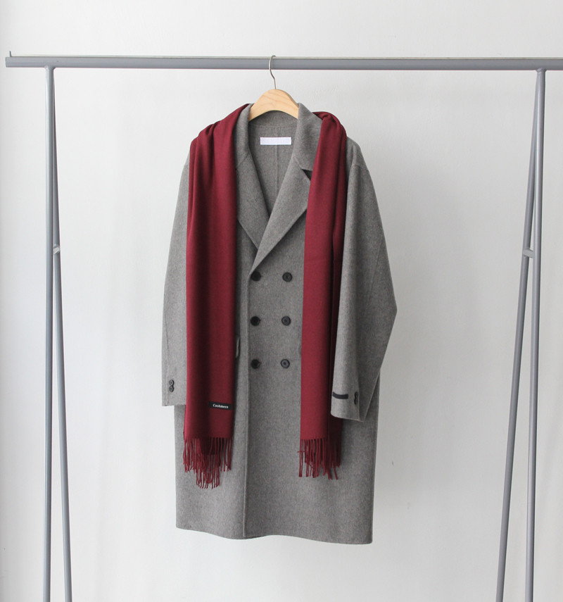 Cashmere wool basic muffler Couple Surgery Basic G