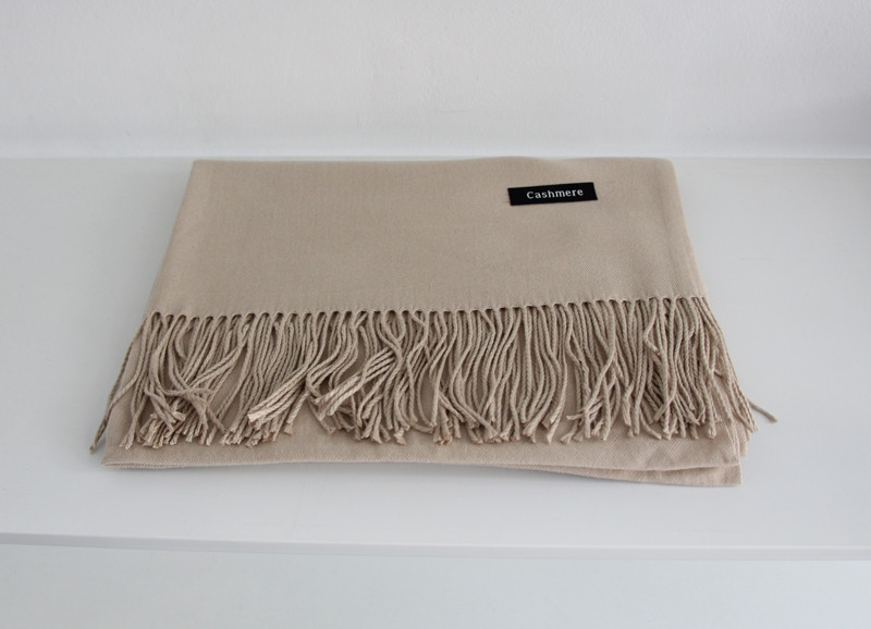 Cashmere wool basic muffler Couple Surgery Basic G