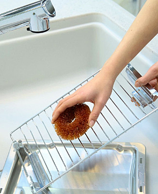 Scrubber Dish Washing Japanese antibacterial coppe