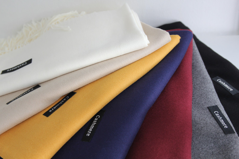 Cashmere wool basic muffler Couple Surgery Basic G