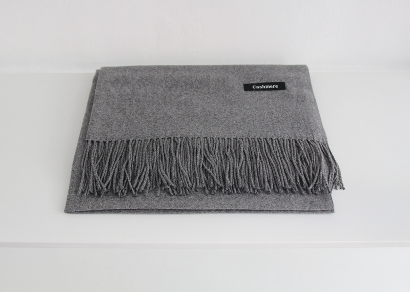 Cashmere wool basic muffler Couple Surgery Basic G
