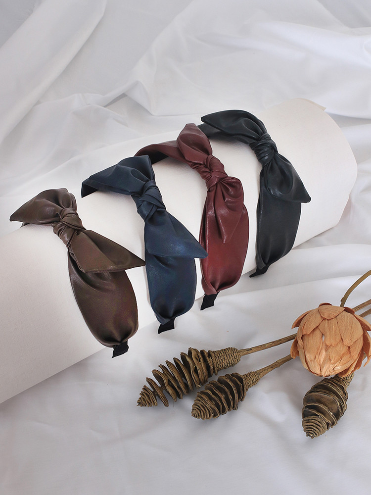 Hair Accessories Leather Ribbon Hair Bands 20s Lov