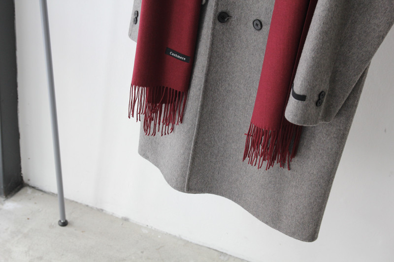 Cashmere wool basic muffler Couple Surgery Basic G