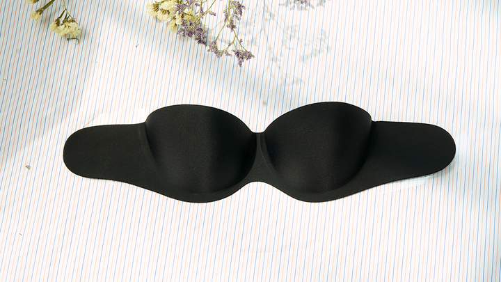 Strapless strap wingless bridal wedding dress unde