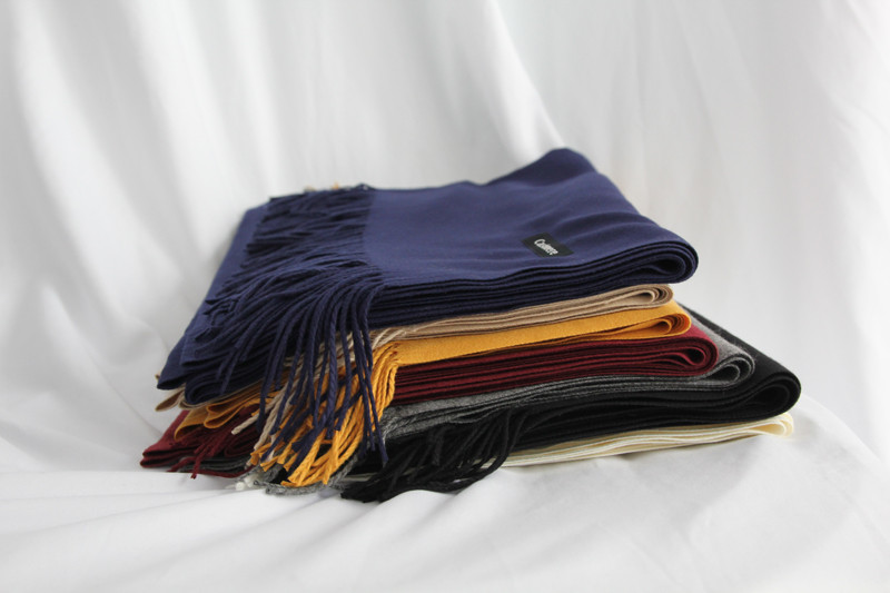 Cashmere wool basic muffler Couple Surgery Basic G