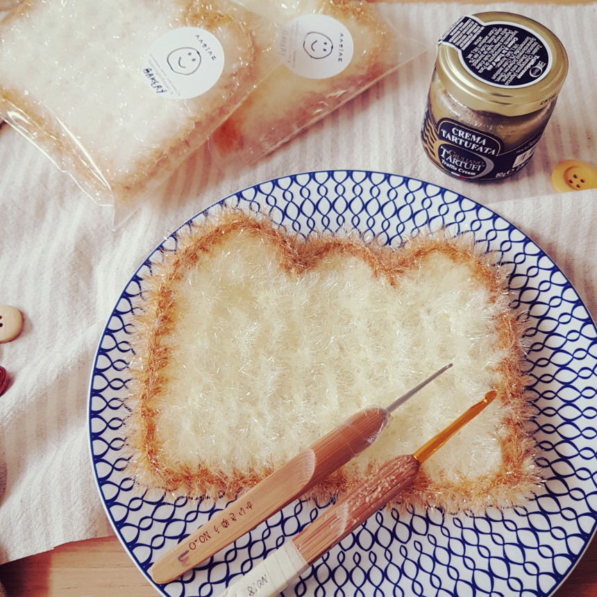 Scrubber Dish Washing Corny La-friendly loaf flour