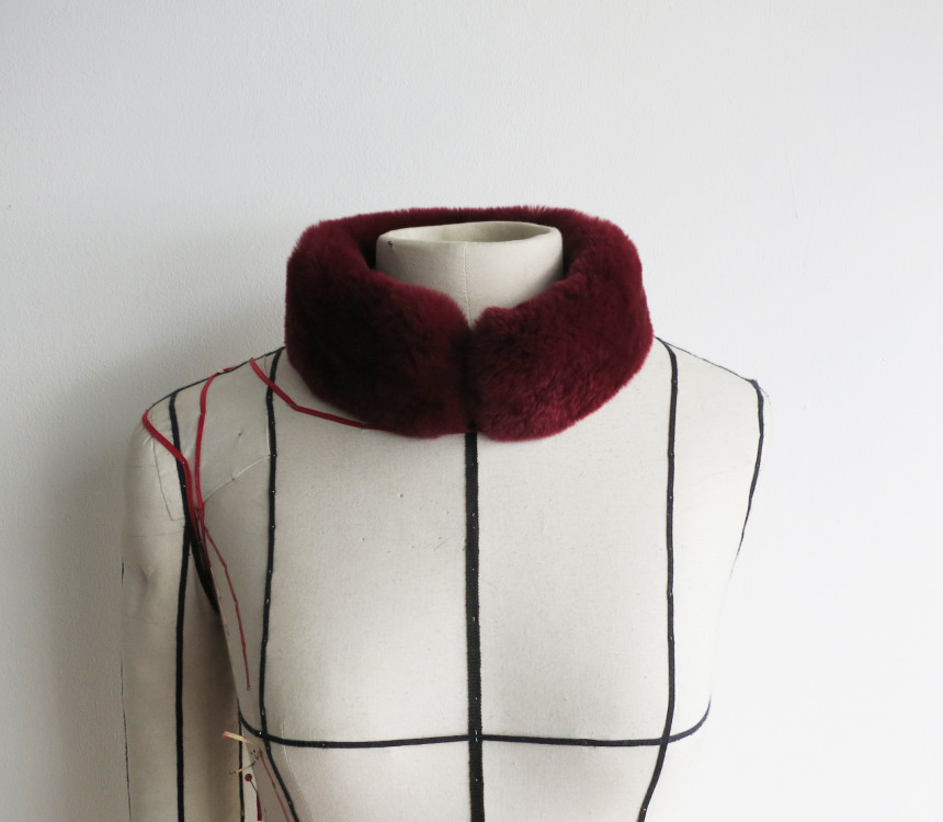 Petit Rex Fur Muffler _3color Underwear Items Ever