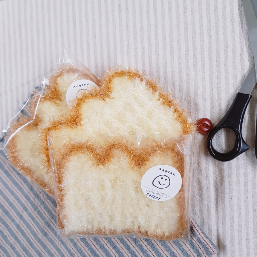 Scrubber Dish Washing Corny La-friendly loaf flour