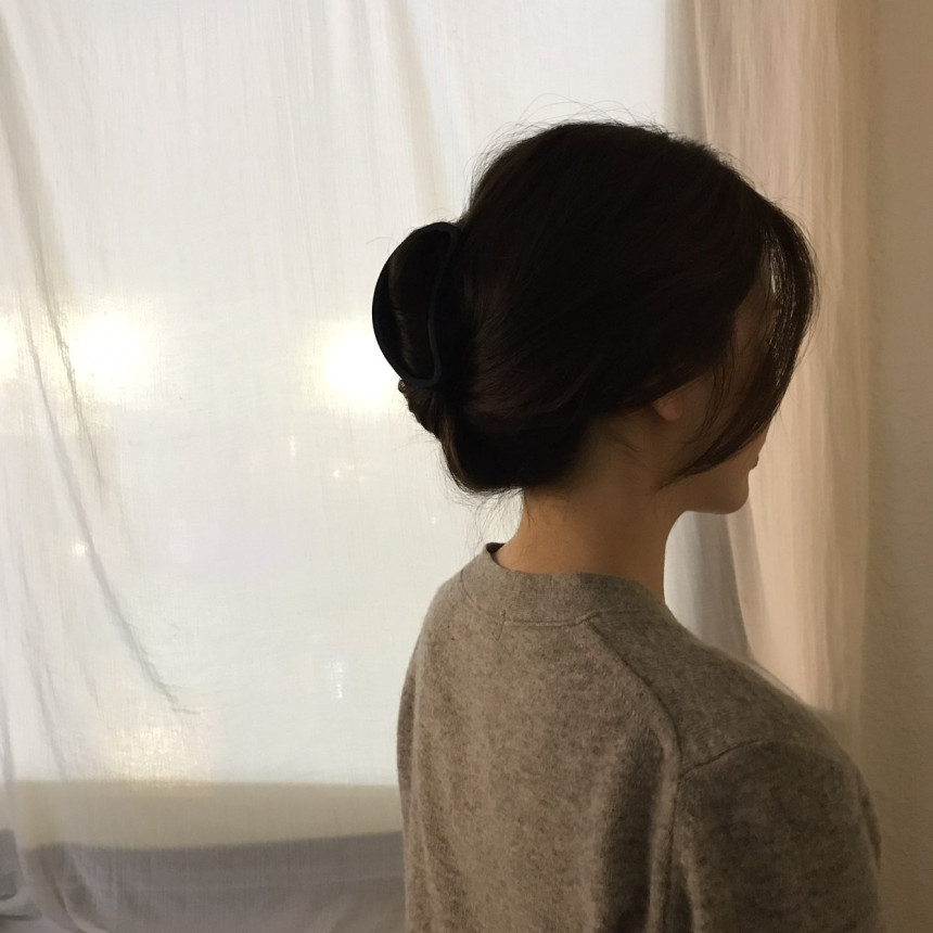 Hair Accessories Pita matt simple pin 5color neat