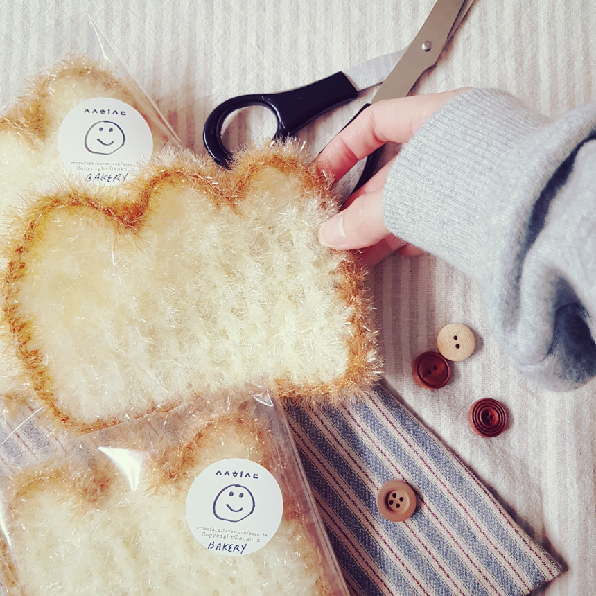 Scrubber Dish Washing Corny La-friendly loaf flour