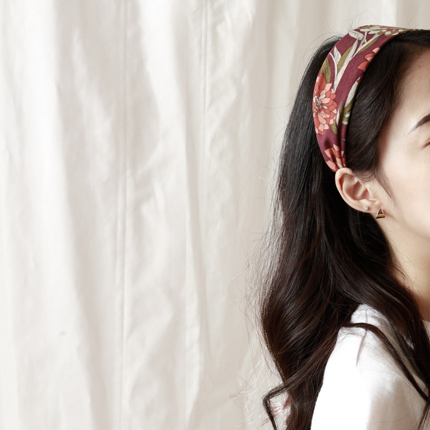 Hair Accessories London Flower Hair Band Bandana W