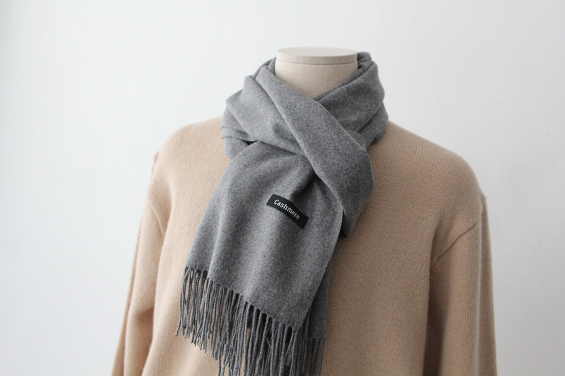 Cashmere wool basic muffler Couple Surgery Basic G