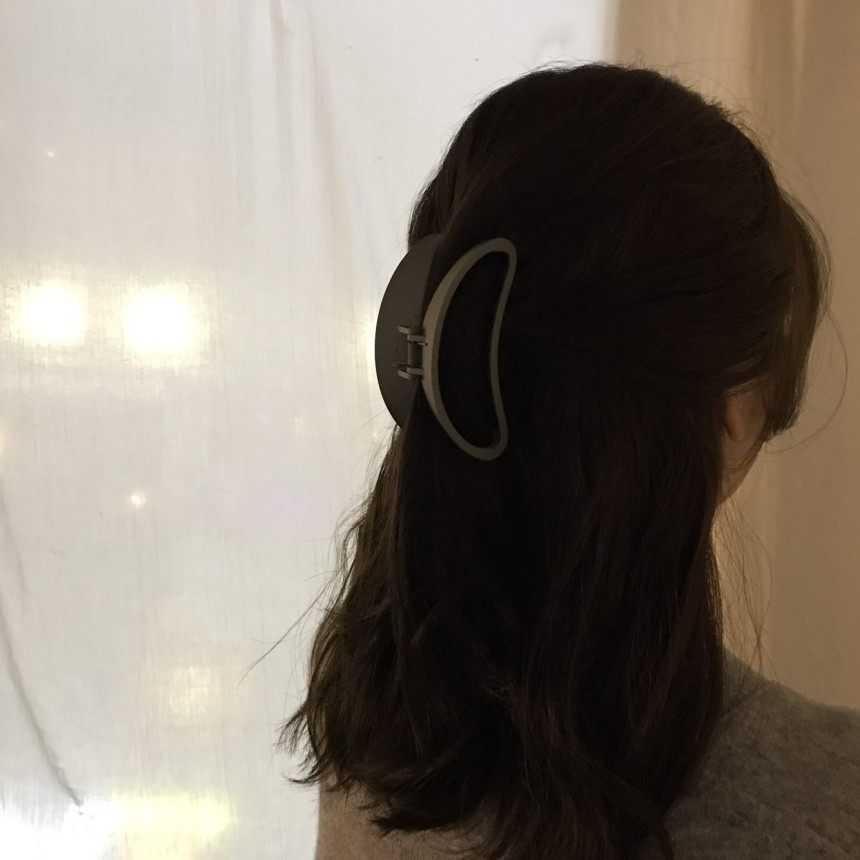 Hair Accessories Pita matt simple pin 5color neat