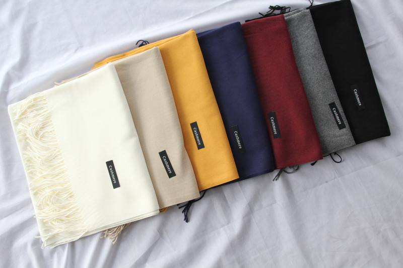 Cashmere wool basic muffler Couple Surgery Basic G