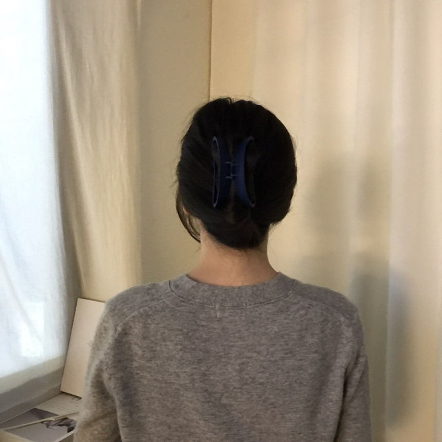 Hair Accessories Pita matt simple pin 5color neat