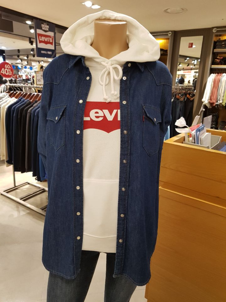 Korea Jeans Pants Levi's 711 Skinny Pit Worms L