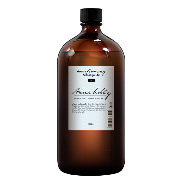 NO 미네랄오일 안나홀츠 100프로 천연 아로마 페이스 얼굴 바디 퍼밍 마사지 오일 1000ml 이미지