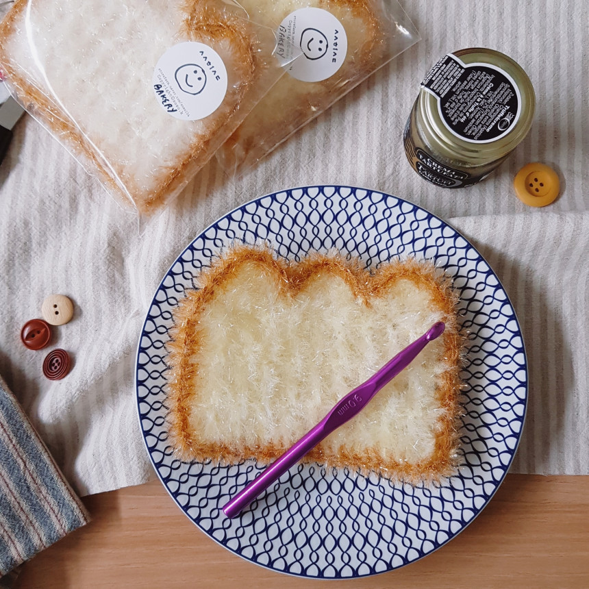 Scrubber Dish Washing Corny La-friendly loaf flour