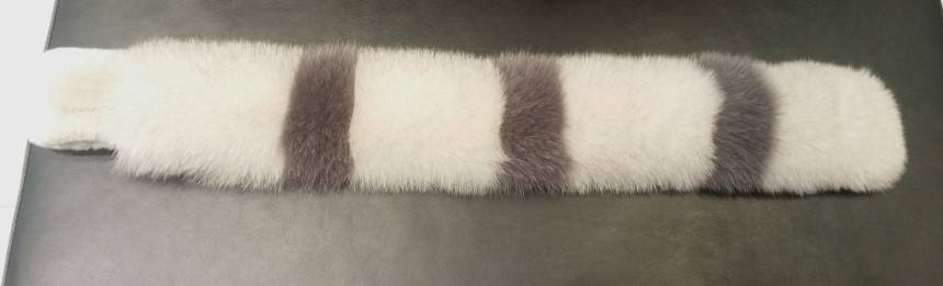 Aizubaba fox hair shawl BHCE3FSA4