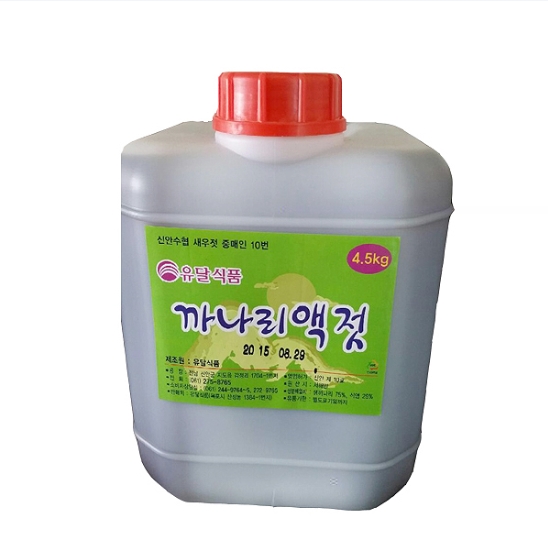 까나리액젓 까나리젓 4.5kg 까나리젓갈 - 상품 이미지