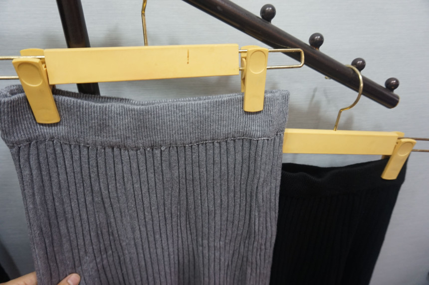 Girly Knit Skirt Bending Women Long Big Size Fall