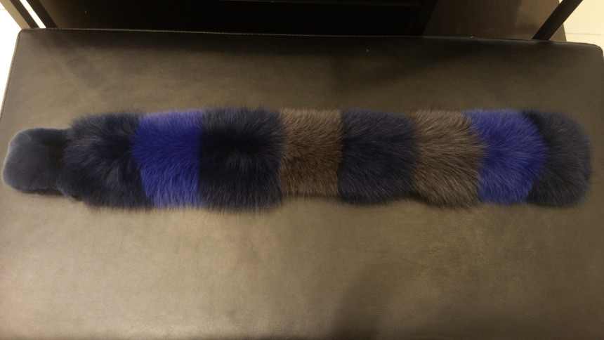 Aizubaba fox hair shawl BHCE3FSA4