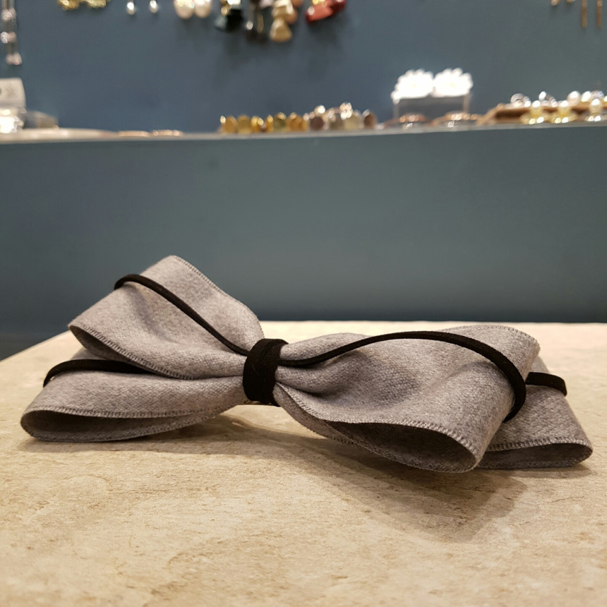 Hair Accessories Basic single wool and suede thin 