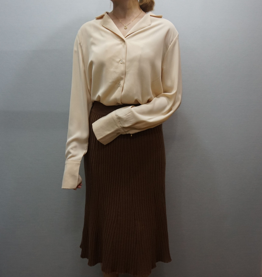 Girly Knit Skirt Bending Women Long Big Size Fall