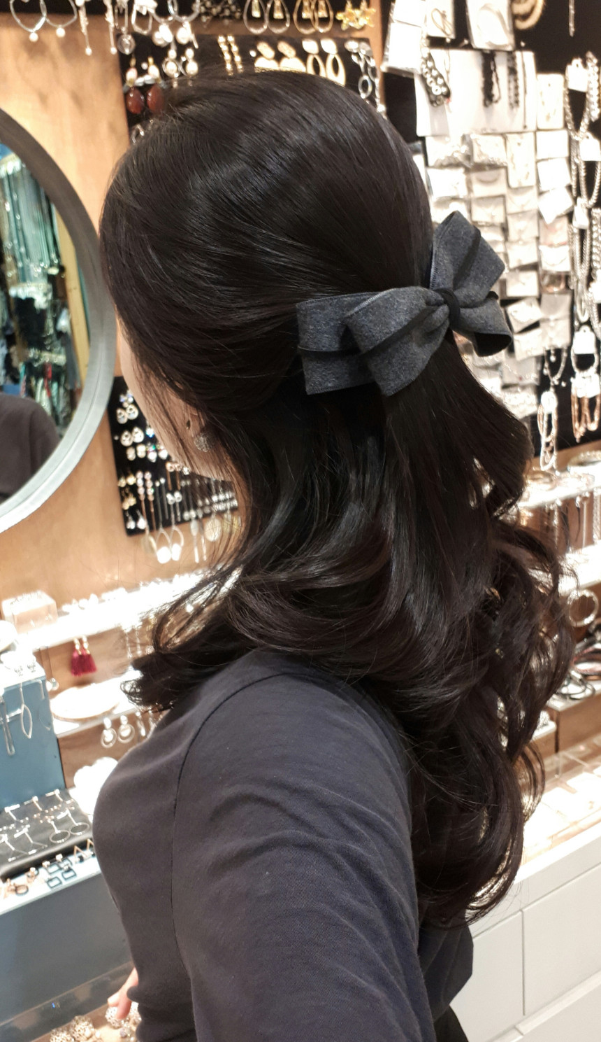 Hair Accessories Basic single wool and suede thin 