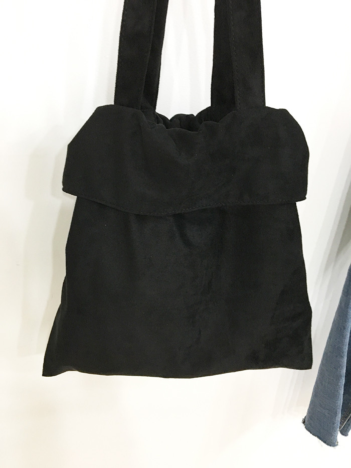 Suede Shoulder Eco Bag Daily Bag Fall Back Demodul