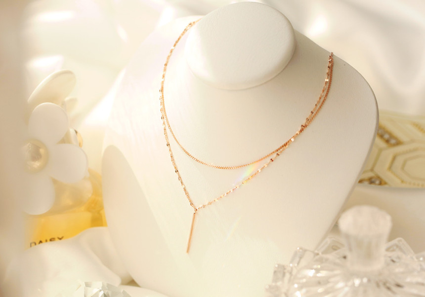 Love ring perfect today Choker twin necklace 14k s