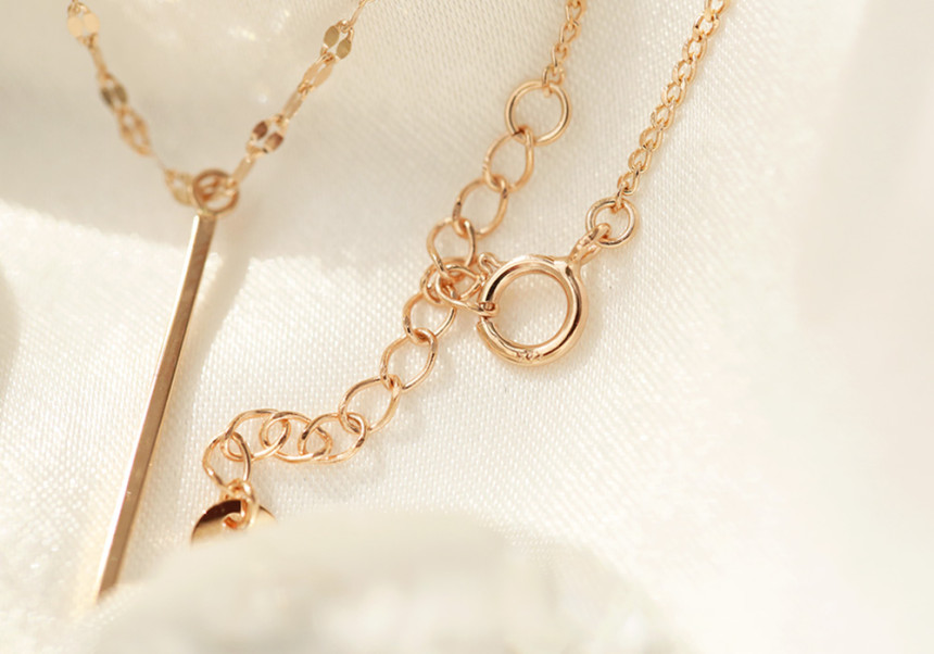 Love ring perfect today Choker twin necklace 14k s