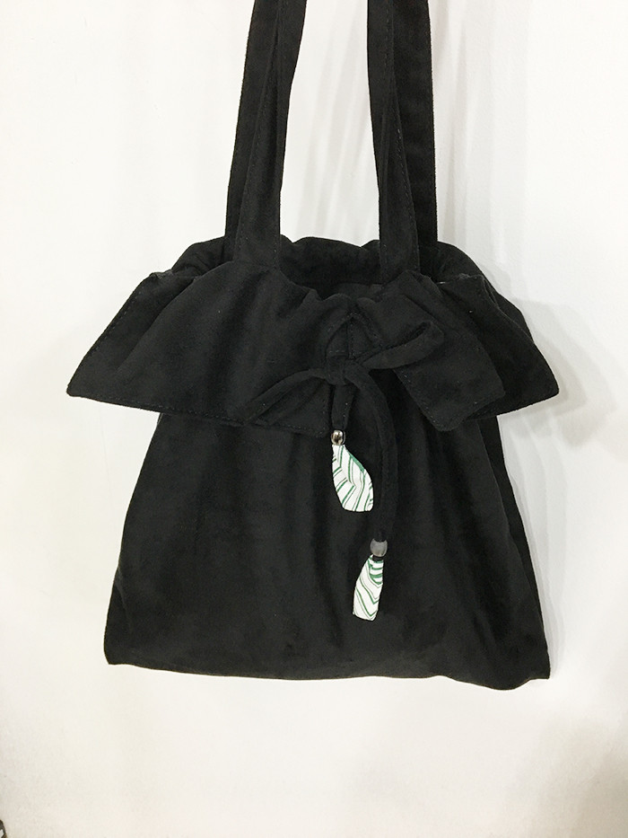 Suede Shoulder Eco Bag Daily Bag Fall Back Demodul