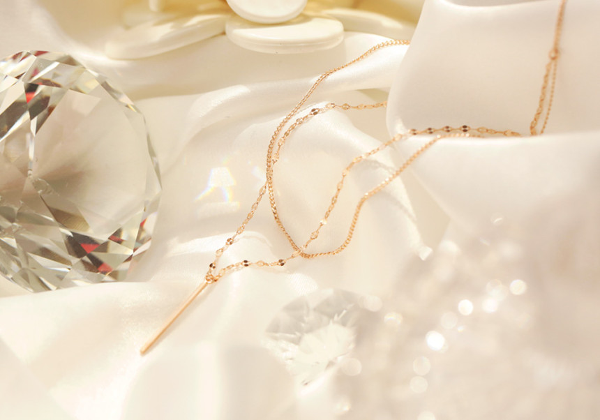 Love ring perfect today Choker twin necklace 14k s