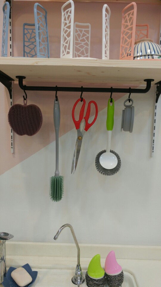 Scrubber Dish Washing Eco-friendly domestic pastel