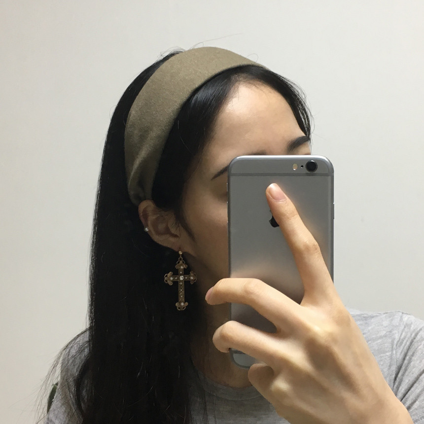 Hair Accessories Plain Hair Band Bandana Wide Turb