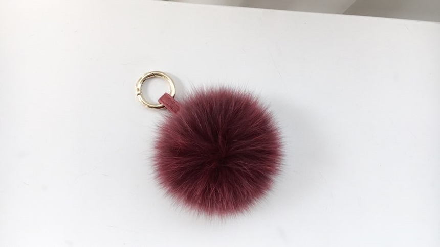 Fox Foam Foam Keyring 9 Color Bag Charm Accessorie