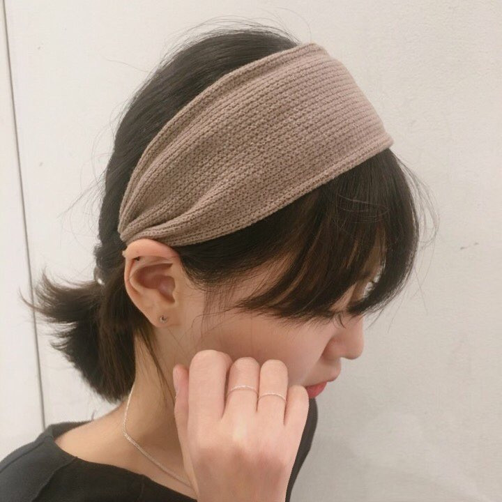 Hair Accessories Basic plain knit headband 4 color