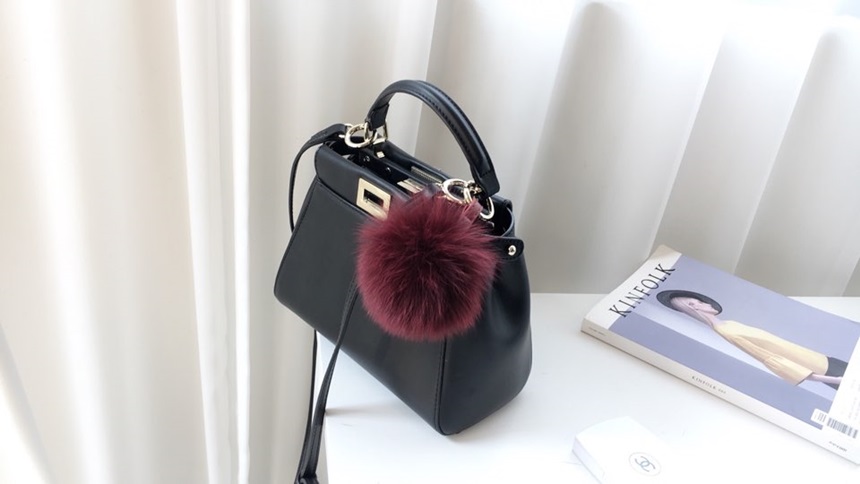 Fox Foam Foam Keyring 9 Color Bag Charm Accessorie